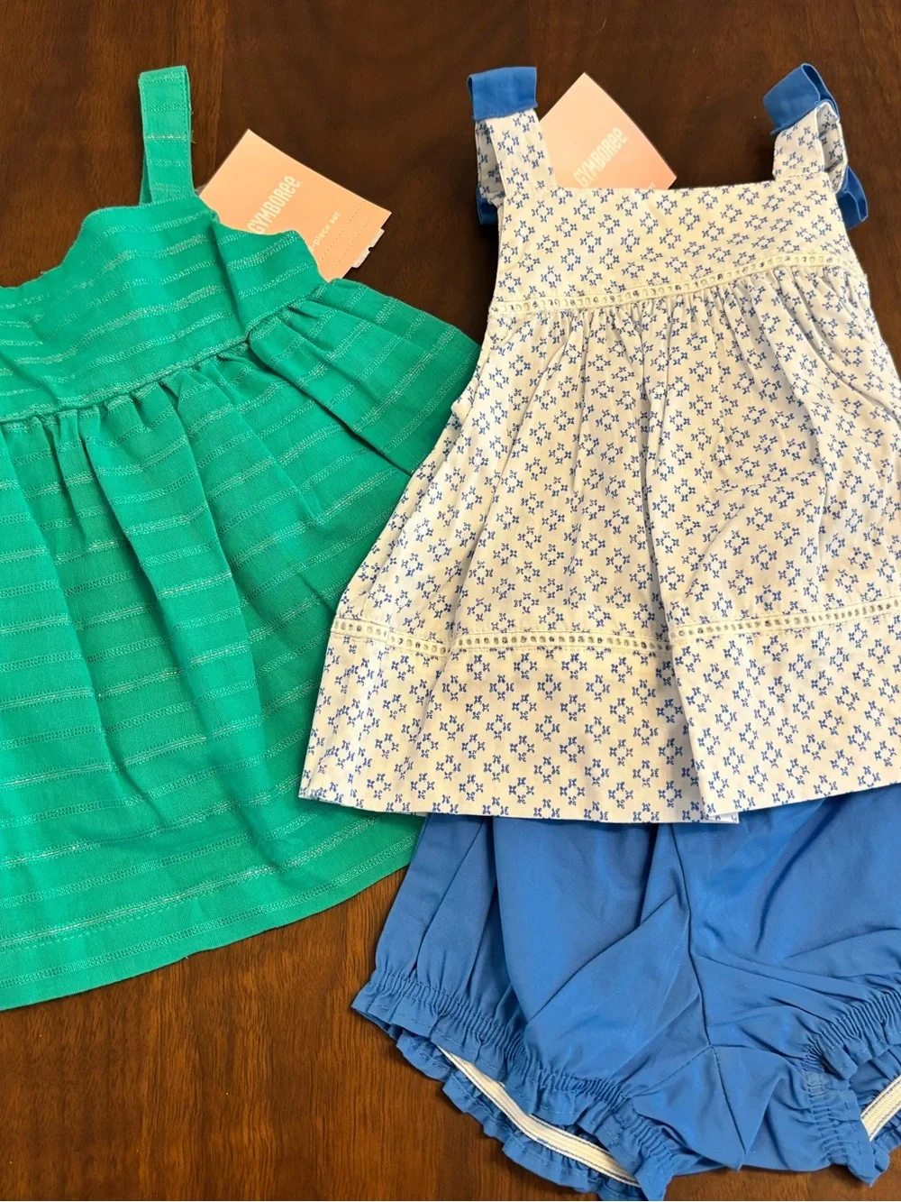 NWT Baby Girl 0-3M Gymboree Carter’s Summer Outfit & Dress Bundle